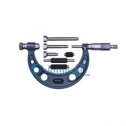 Panme đo ngoài cơ khí (với đầu đo có thể thay đổi) Mitutoyo 104-139A (0-100mm/ 0.01mm)