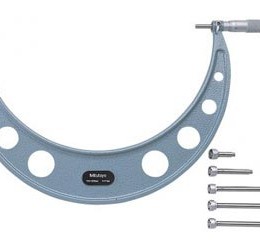 Panme đo ngoài cơ khí (với đầu đo có thể thay đổi) Mitutoyo 104-143A (400-500mm/ 0.01mm)
